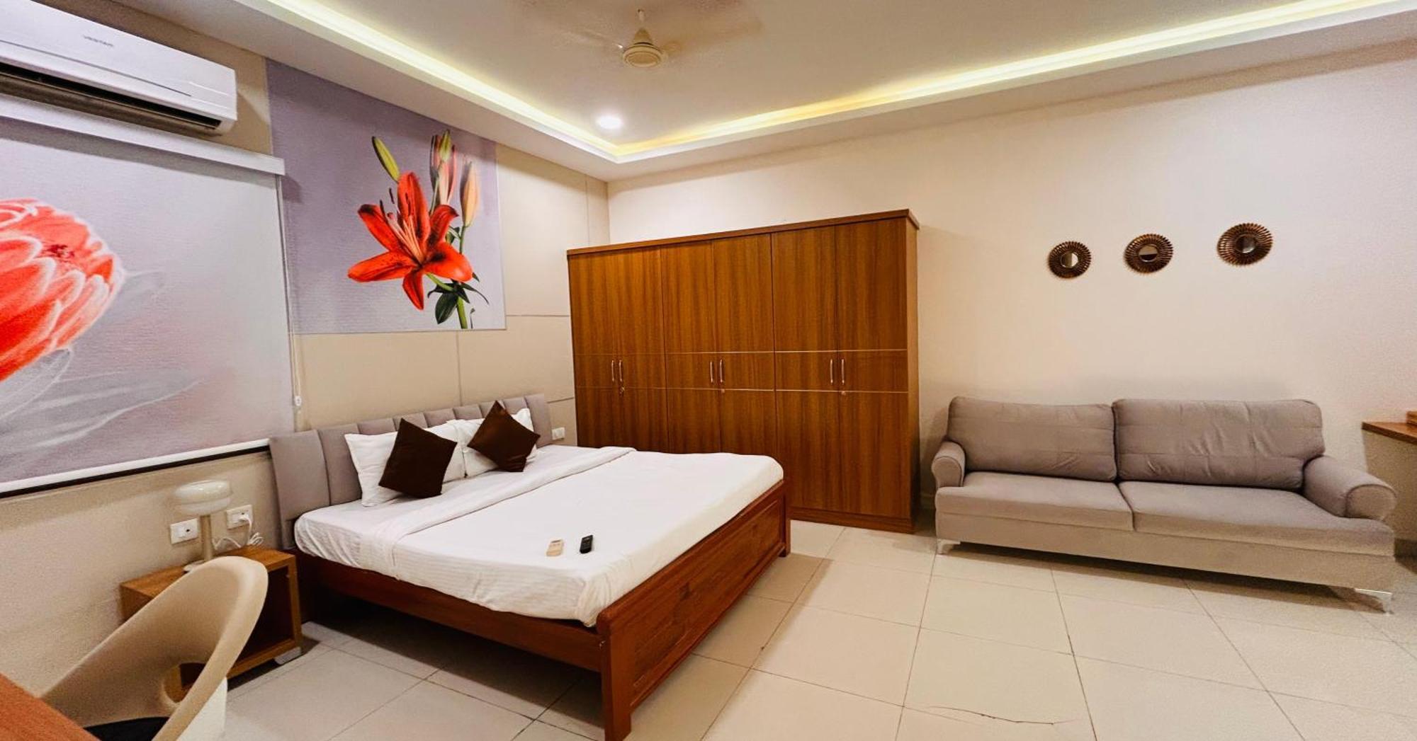 Dcasa Apartment Hotel Hyderabad Exterior foto